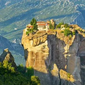 Holy Trinity Monastery at Meteora, Greece Holy Trinity Monastery at Meteora, Greece