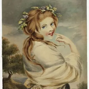 Lady Hamilton as Nature, 1800/1850 Lady Hamilton as Nature, 1800/1850