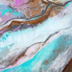 Light blue abstract painting background. Painted by alcohol ink Light blue abstract painting background. Painted by alcohol ink