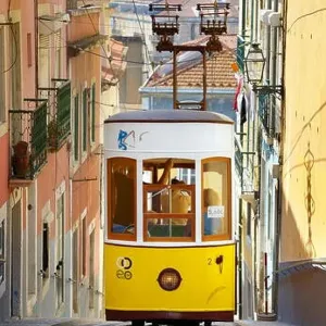 Lisbon Tram, Elevador da Bica Portugal