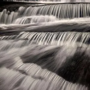 Moody long-exposure water blurs at Grogan Creek Falls - Butter Gap Trail, Pisgah National Forest, near Brevard, North Carolina, USA Moody long-exposure water blurs at Grogan Creek Falls - Butter Gap Trail, Pisgah National Forest, near Brevard, North Carolina, USA