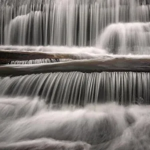 Moody long-exposure water blurs at Grogan Creek Falls - Butter Gap Trail, Pisgah National Forest, near Brevard, North Carolina, USA Moody long-exposure water blurs at Grogan Creek Falls - Butter Gap Trail, Pisgah National Forest, near Brevard, North Carolina, USA