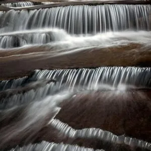Moody long-exposure water blurs at Grogan Creek Falls - Butter Gap Trail, Pisgah National Forest, near Brevard, North Carolina, USA Moody long-exposure water blurs at Grogan Creek Falls - Butter Gap Trail, Pisgah National Forest, near Brevard, North Carolina, USA