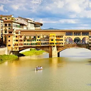 Ponte Vecchio Bridge, Florence, Tuscany, Italy