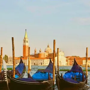 Vintage travel poster - Venice
