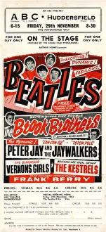 Flyer Prints: 000682 - The Beatles Handbill from the ABC Huddersfield on 29th November 1963
