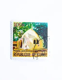 Guinea Prints: 01.03.2021 Istanbul Turkey. Guinea Republic Postage Stamp