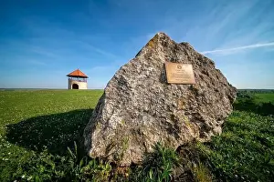 Hungary Landscape Prints: 05.13.24. Hungary, bogote. Istvan Hill lookout tower in Bogote town