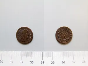 Numismatic Prints: 1 Denier of Gaston de France from Dombes