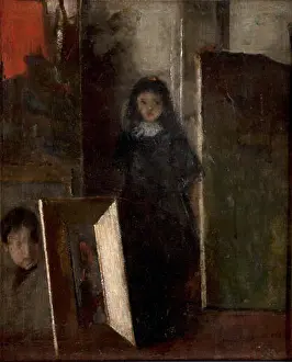 Psychological Prints: 1 Olga Boznańska 1897 W pracowni 3