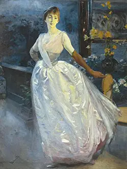 Roger Prints: 10 Paul Besnard - Portret Madame Roger Jourdain (Henriette Jourdain)