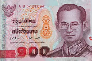 One Hundred Prints: 100 Thai Baht Banknote