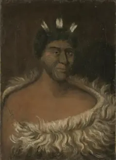 1019 Portrait of Hone Heke, Ngāpuhi chief by William Duke National Library of Australia vn1865113
