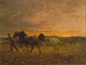 Plowing Prints: 126 Chevaux à la herse