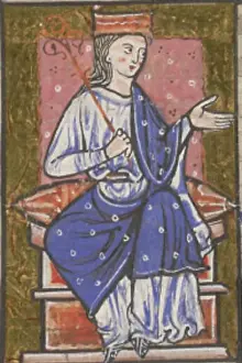 1288 Æthelflæd as depicted in the cartulary of Abingdon Abbey