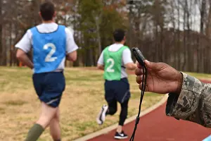 Physical Fitness Prints: 145th Mission Support Group is a North Carolina Air National Guard unit overseeing Airmen during Physical Fitness