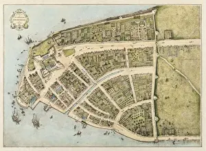 1600 Prints: A 1660 map of New Amsterdam