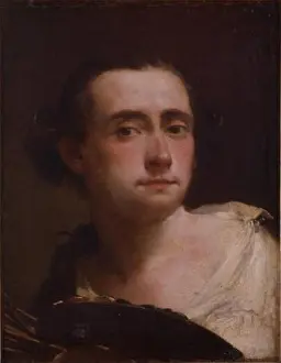 Palette Prints: In his 1763 self-portrait, Gaetano Gandolfi presents himself with a palette