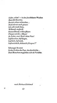 Literary Prints: 177 Gumppenberg Dichterross 0067
