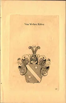 Meaning Prints: 1838 Weber Wappen 1840
