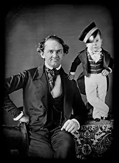 Vaudeville Prints: 1848 ca, USA : The american Samuel Root or Marcus Aurelius Root alias P