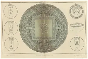 Indian Art Prints: The 1878 illustration of Bodhgaya captures the site's religious