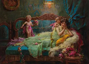Messenger Prints: 19 Hans Zatzka Süße Grüße oder Liebesboten