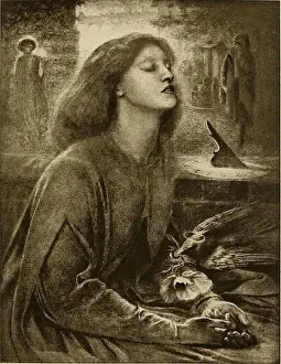 Dante Gabriel Rossetti Prints: The 1900 work on the Rossettis covers the lives and works of Dante Gabriel and Christina Rossetti