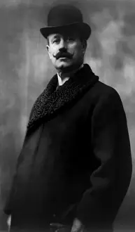 Conductor Prints: 1905 ca, USA : The celebrated italian music conductor CLEOFONTE CAMPANINI ( Parma)