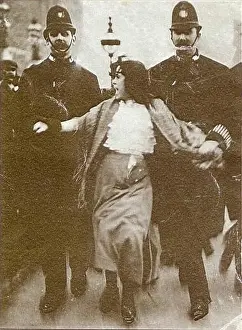 Textbook Prints: 1907 arrest of Dora Thewlis