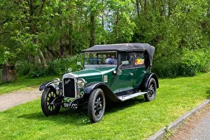 Austin Prints: 1924 Austin 12 4 motor car at the Anderton boat lift open day Anderton near Northwich Cheshire