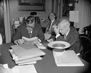 Politica Prints: 1939, 22 june, WASHINGTON, USA : The United States Mayor of New York City FIORELLO LA GUARDIA ( 1882 - 1947 )