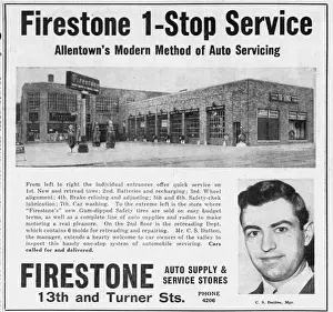 1940 Prints: 1940 12th & Turner Firestone 31 Jan MC Allentown PA