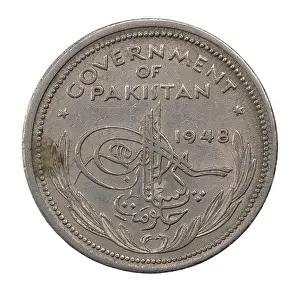 Silo Prints: 1948 Pakistan One Rupee coin