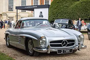 Convertible Prints: 1957 Mercedes-Benz 300 SL Roadster
