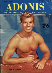 Ritratto Prints: 1958, GREAT BRITAIN : The pionier british gay illustrated magazine ADONIS - THE ART MAGAZINE OF THE MALE PHYSIQUE