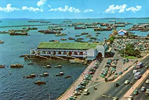 Ephemera Prints: A 1960's postcard image of Clifford Pier