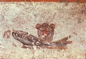 Faith Prints: 197 Eucharistic bread and fish
