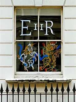1977 Prints: 1977 Silver Jubilee window decoration