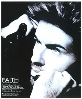 Brand Prints: 1987 George Michael – Faith Album cover promo