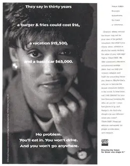 Commercials Prints: 1996 TIAA-CREF print ad