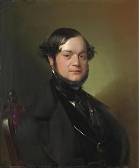 Gentleman Prints: A 19th-century portrait of Count Alessandro Reina by Giuseppe Molteni