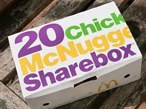 Fastfood Prints: A 20 chicken McNugget sharebox