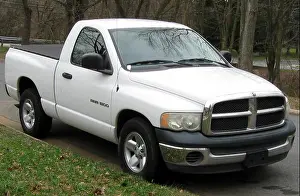 Regular Prints: The 2002-2005 Dodge Ram regular cab is a full-size pickup truck that offers a choice of V6 and V8 engines