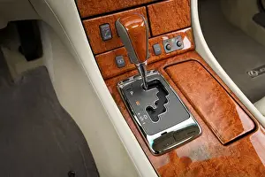 4 Door Prints: 2006 Lexus LS 430 in Brown - Gear shifter/center console
