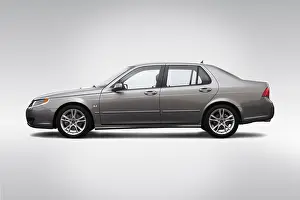 Tail Light Prints: 2006 Saab 9-5 2.3T in Gray - Drivers Side Profile