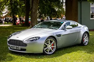 Scramble Prints: 2007 Aston Martin V8 Vantage ‘MX07 BKD on display at the June Scramble held at the Bicester Heritage Centre