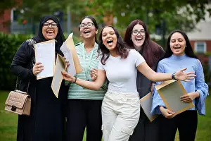High School Prints: 2022 A Level results day at in South Manchester