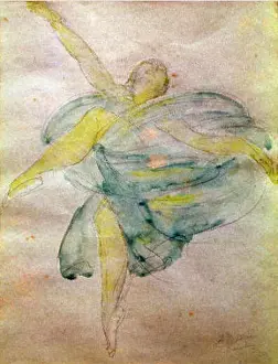 Impressionist Prints: 21 Danseuse au voiles, by Auguste Rodin