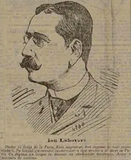 Discourse Prints: 24 1899 - Ion Lahovary, sursa Adevărul, 12, nr. 3496, 14 aprilie 1899